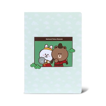 NPM | LINE FRIENDS 穿越故宮 25K加厚定頁筆記本 (唐)
