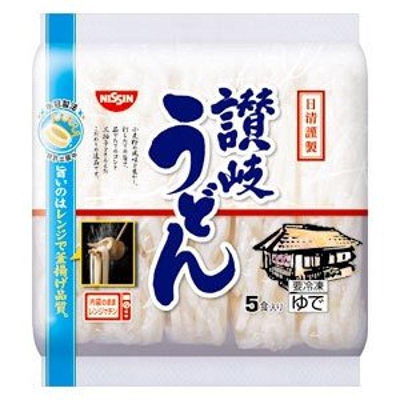 日清 冷凍 日清謹製 讃岐うどん 5食入り×８個