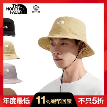 The North Face UPF防曬 × 輕透舒適-機能漁夫帽/休閒帽系列(多款任選)
