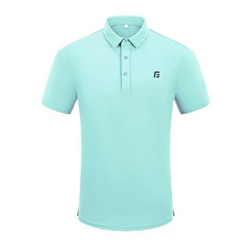 新款高爾夫短袖男士夏季透氣速干彈力翻領Polo衫T恤衣服golf服飾
