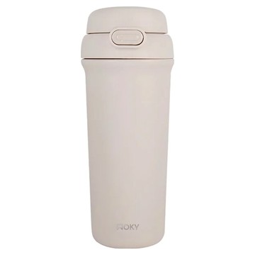 WOKY 沃廚 All-P輕芯鈦瓷雙飲保溫瓶 雲靄白 500ml 台灣公司貨  1個