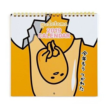 【震撼精品百貨】2019年曆  Sanrio 蛋黃哥 2019 壁曆(M)#33287 震撼日式精品百貨