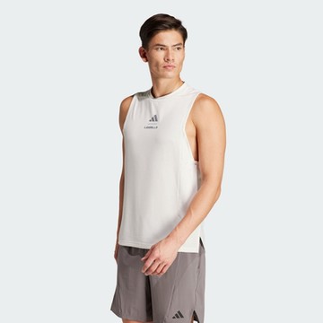 【adidas 愛迪達】 LES MILLS 運動背心 吸濕排汗 男 IX7978