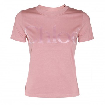 Chloe - Pink Cotton T-shirt M