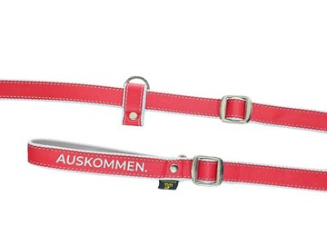 Auskommen 牽繩 反光紅