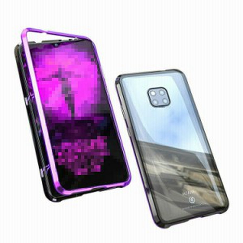 Huawei Mate Pro ケース カバー アルミ バンパー クリア 透明 強化ガラス 背面パネル付き かっこいい マグネット装着 ファーウェイ メ 通販 Lineポイント最大3 0 Get Lineショッピング