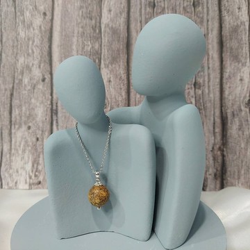 天然木化石項鍊