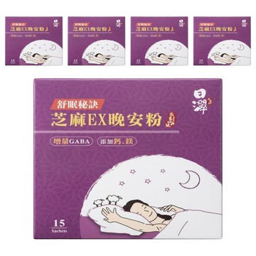 Tsuie 日濢 芝麻EX晚安粉 15入  5盒