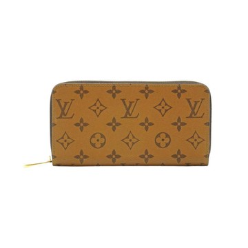 Louis Vuitton 帆布拉鏈長夾(M82444-咖)