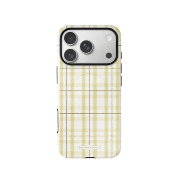 它の格紋襯衫iPhone 磁吸全包雙層韓國殼 (支援Magsafe)