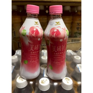 ~省錢一哥~統一 美研社 美妍社 玫瑰花果茶 玫瑰果茶 寶特瓶裝 400ml 隨貨附發票