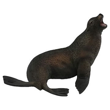 COLLECTA 海洋動物系列 10.3x7.6cm  黑色 海獅  1個