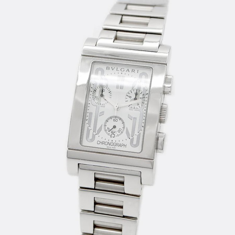 ブルガリ BVLGARI RTC49S レッタンゴロ クロノグラフデイト 楽天市場】ブルガリ BVLGARI RTC49S レッタンゴロ クロノグラフ