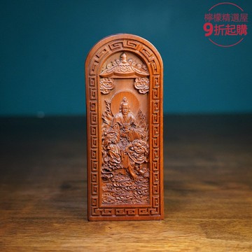 【雷擊棗木精雕】太乙天尊令牌 道家法器 鎮宅辟邪 風水擺件 雙面手工雕刻 一體成型 法事必備 修行收藏供奉