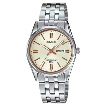 CASIO手錶  金色 + 綠色  1個