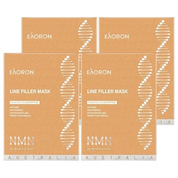 EAORON 撫平細紋面膜 金色  5片  4盒