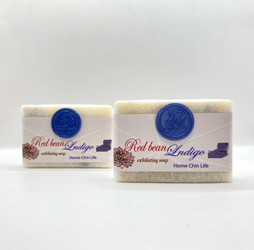 【廠商直送】鴻琴生活逸佳去角質手工皂100g*2-紅豆