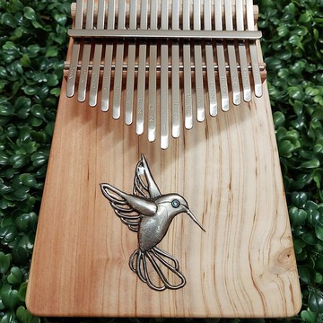 蜂鳥錫雕拇指琴