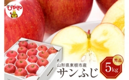 りんご サンふじ 5kg(秀品)　東根農産センター提供