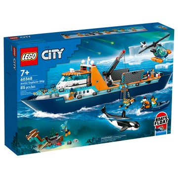 3750【台中翔智積木】LEGO 樂高 CITY 城市系列 60368 北極探險家之艦