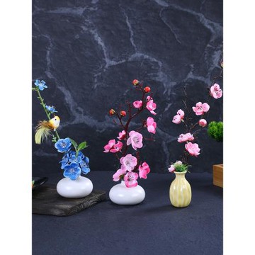 酒店擺盤裝飾花意境創意點綴刺身擺盤飾花草冷盤冷菜壽司裝飾品