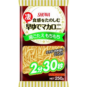 昭和産業 早ゆでマカロニ 250g×12入