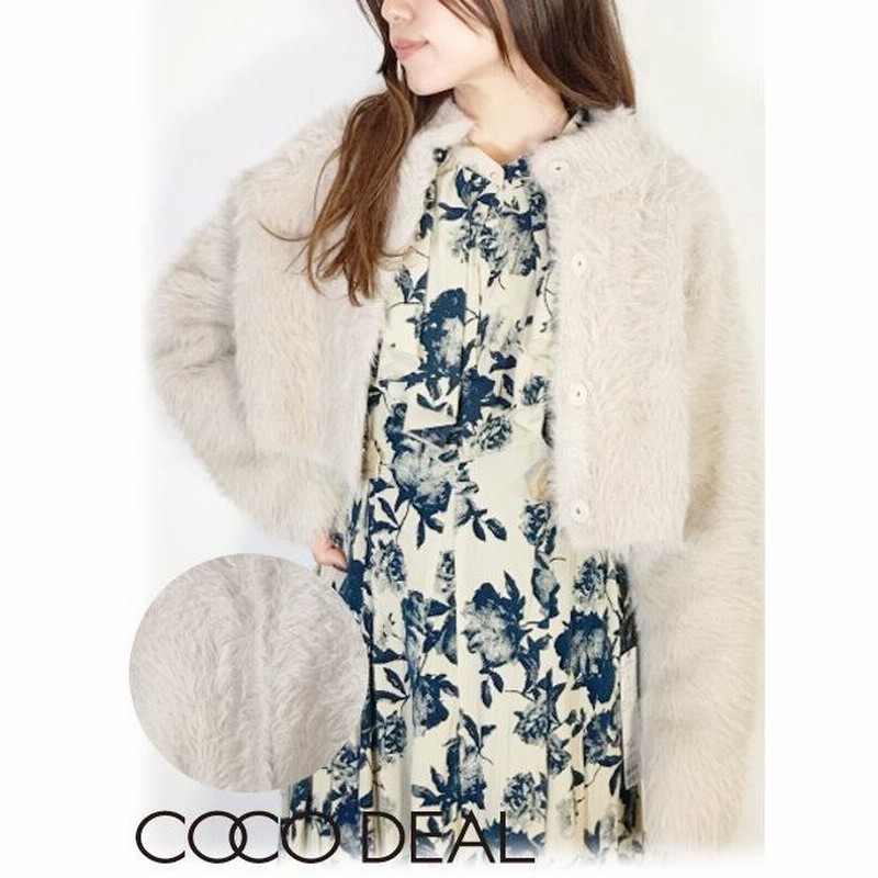 プレセール30%OFF) COCODEAL / ココディール ダブルフェイスフェザー