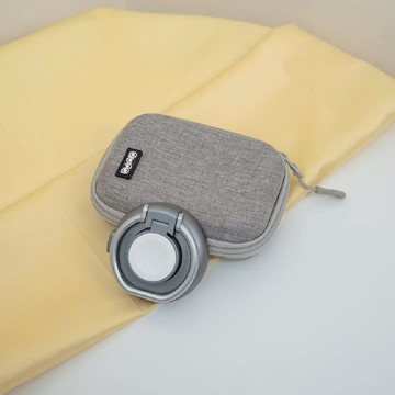 Qi2.0二合一磁吸無線充電架+AURA 3C收納包 充電架+收納包