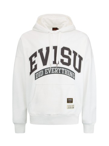 Retro Logo Print Oversized Hoodie