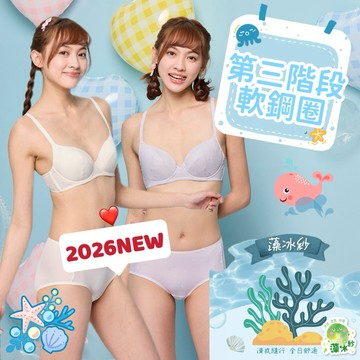 🐠嬪婷🪸 藻冰紗🍃軟鋼圈內衣BB2401第三階段 軟鋼圈 內衣 內褲BS3101生理褲BS3501華歌爾 少女內衣 學生