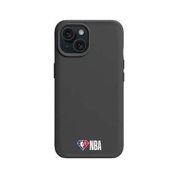 iPhone 15 SolidX 黑 - NBA - Logo-NBA 75週年 NBA 75th Anniversary Logoman