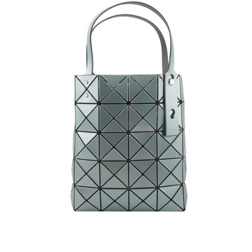 ISSEY MIYAKE BAO BAO LUCENT BOXY 5X4 金屬色手提包(淺藍色)