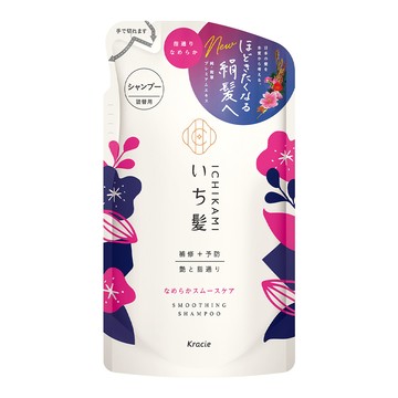 Kracie 女髮順柔修護洗髮精補充包330ml