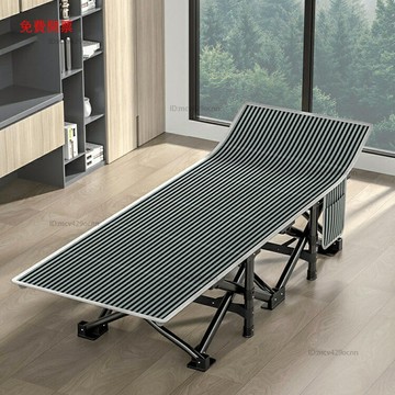 靈鷹摺疊床單人辦公室午休午睡床便攜款行軍家用簡易輕便躺椅神器X4