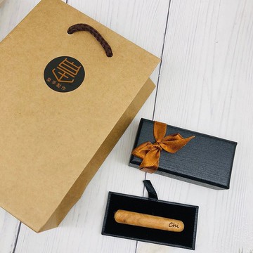 【皇手製作】聖誕禮物 台灣檜木樹瘤 領帶夾 tie夾 父親節禮物 情人節禮物