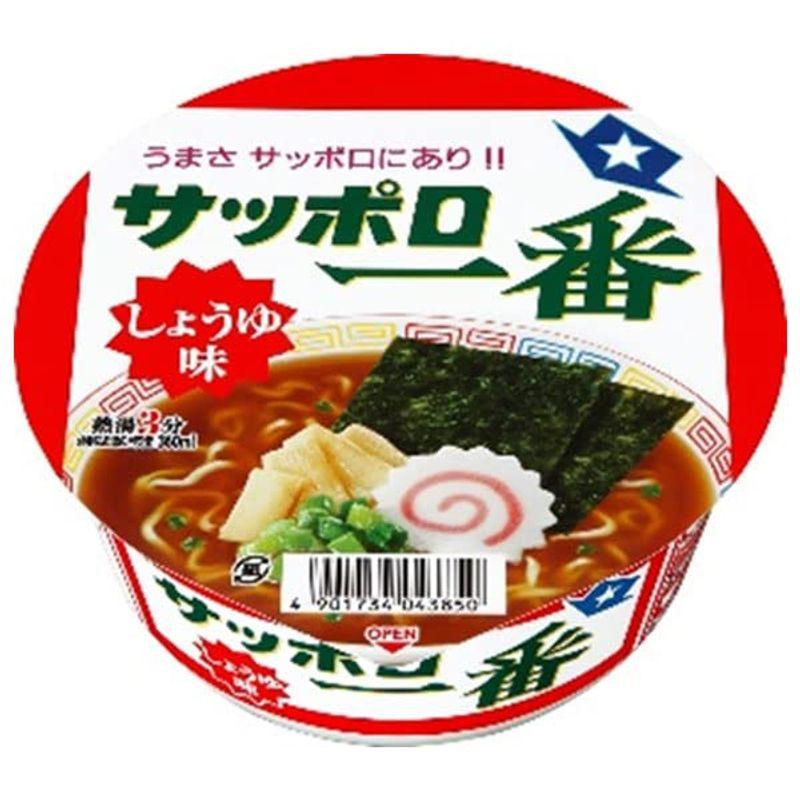 サンヨー食品 サッポロ一番 しょうゆ味 どんぶり 72g×12個入