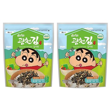 Baekje 百濟 蠟筆小新 綜合蔬菜海苔酥 韓國老字號 低油低鹽 多種吃法  50g  2包