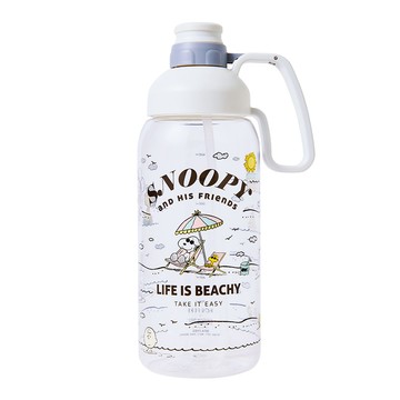 【HOUSUXI】史努比 Tritan大容量水瓶 1800ml
