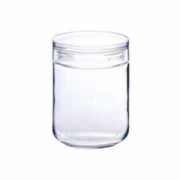 日本【星硝Cellarmate】洽米長型透明保存瓶S 420ml