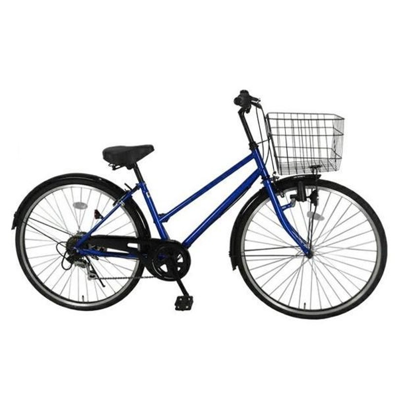 ルビー 100%完成品 26インチシティサイクル LEDオートライト仕様 6段