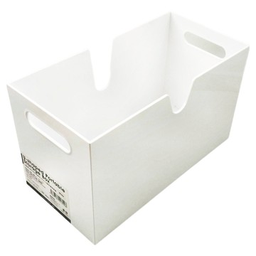 SHIMOYAMA 層架 櫥櫃 抽屜用提把式收納籃  15 x 30 x 18cm  1個