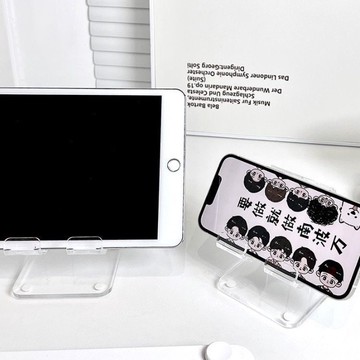 現貨 手機架 壓克力支架 手機支架 透明支架 桌面支架 加厚支架 創意支架 平板支架 支架