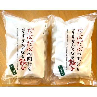 ふるさと納税 白老町 北海道白老町　だぶだぶの肉汁をすすりたくなる餃子　60個(30個入×2P)