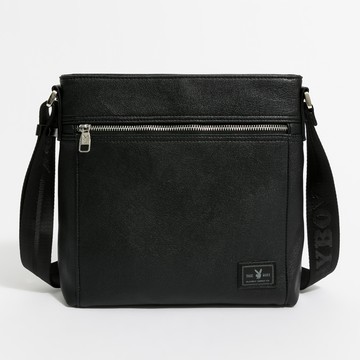 PLAYBOY - 下沉式斜背包 Matte Black系列 - 黑色/142-6206-09-7