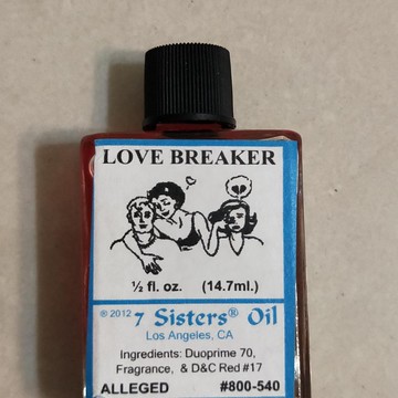藥魂【突破愛的障礙】魔法油 防小三 香氛精油 去除阻礙 增加彼此感情 讓破壞者無法摧毀 LOVE BREAKER