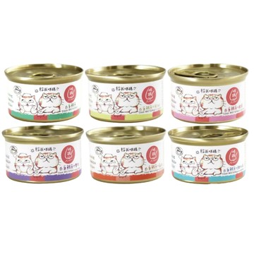 Mimar 【72入組】-貓罐-白身鮪魚系列 80g