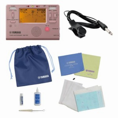 ヤマハ トランペット用お手入れセット TDM-700P チューナーメトロノーム チューナーマイク付き セット