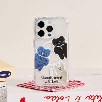 PARIS PETS貓咪大集合抗黃防摔MagSafe iPhone手機殼