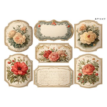 【10月新作】20-103-0115 裁切紙・拼貼素材