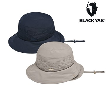 BLACKYAK 女 舖棉漁夫帽 (海軍藍/淺卡其)-秋冬 女 帽 休閒帽 舖棉帽 漁夫帽 | BYAB2WAF01
